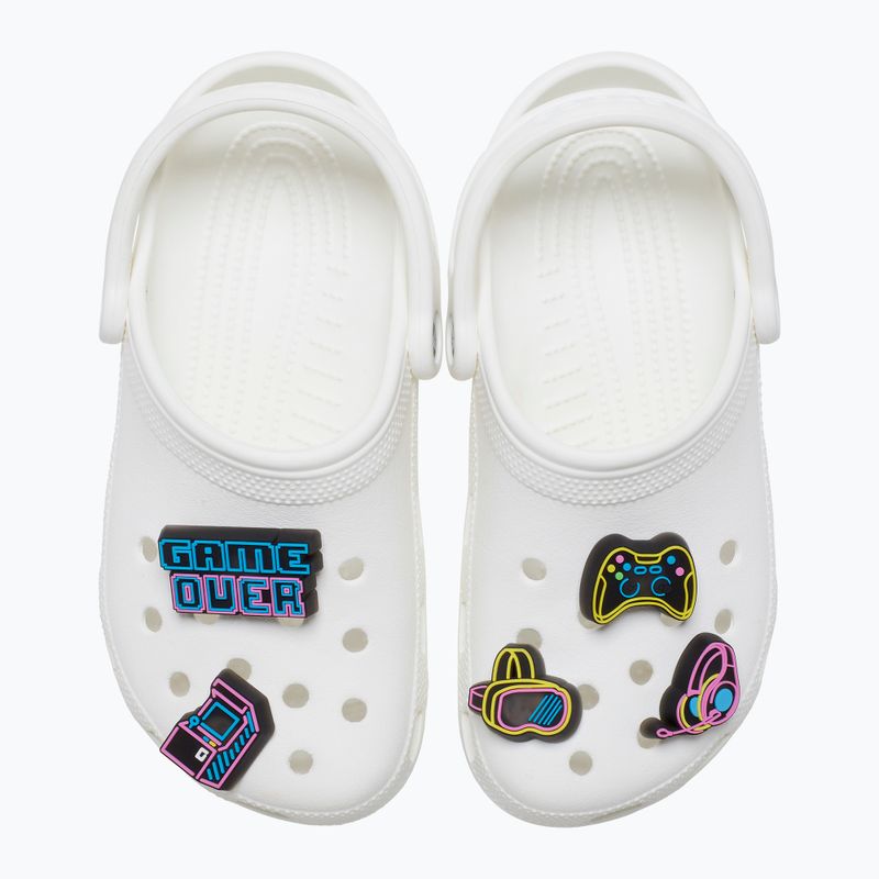 Anstecknadeln Crocs Lights Up Neon Gamer lights up neon gamer 5 pack 2