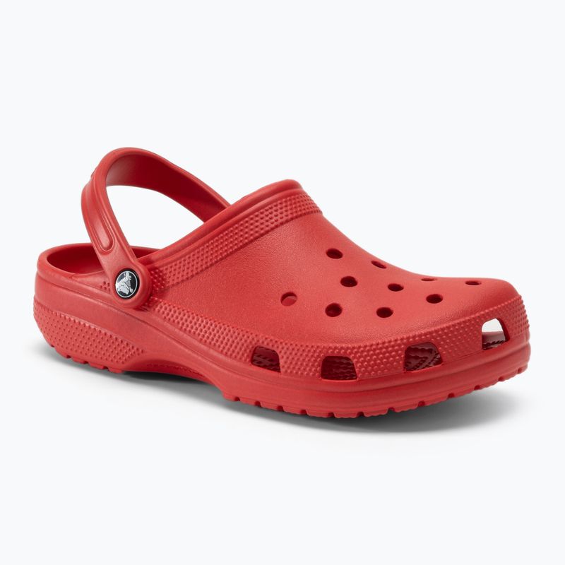 Crocs Classic Herren Pantoletten in Rot 2