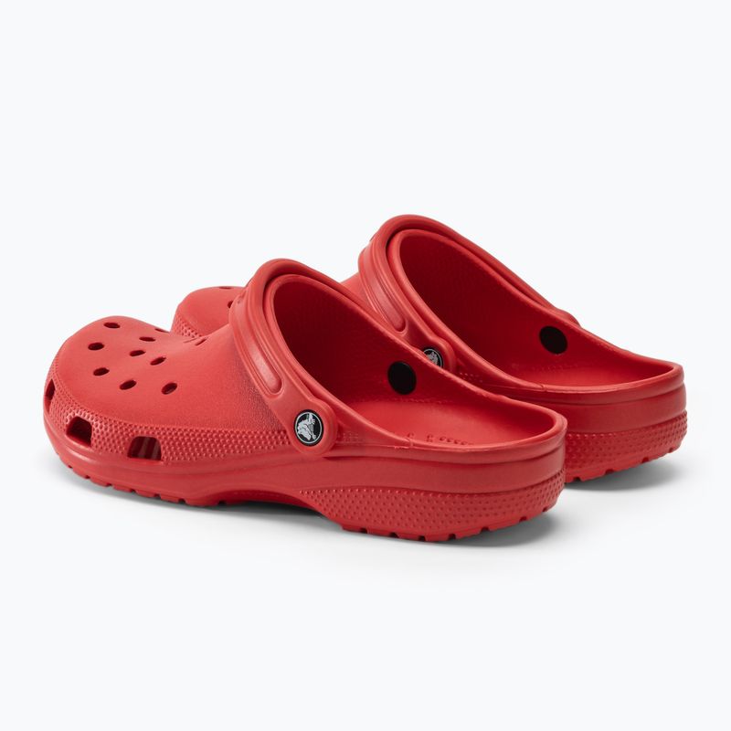 Crocs Classic Herren Pantoletten in Rot 5