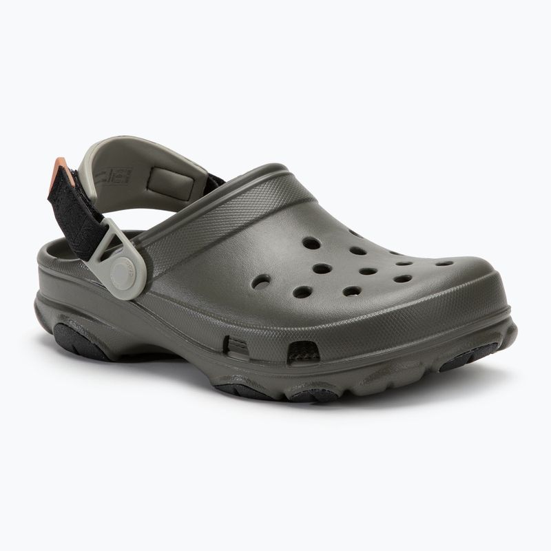 Crocs All Terrain staubig oliv/multicolor Flip-Flops 2
