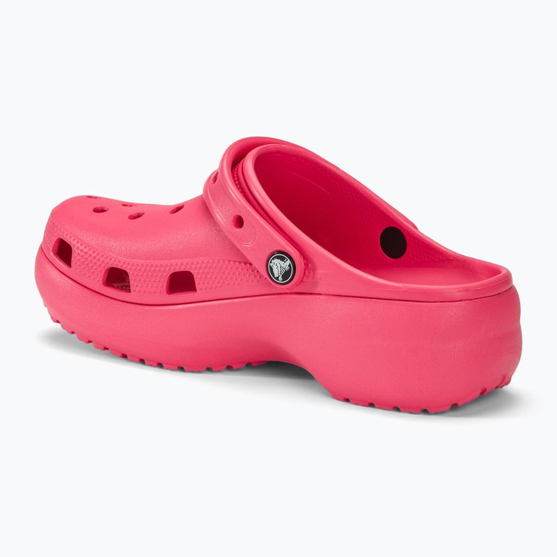 Crocs Classic Platform Clog Damen Flip-Flops hyper rosa 4