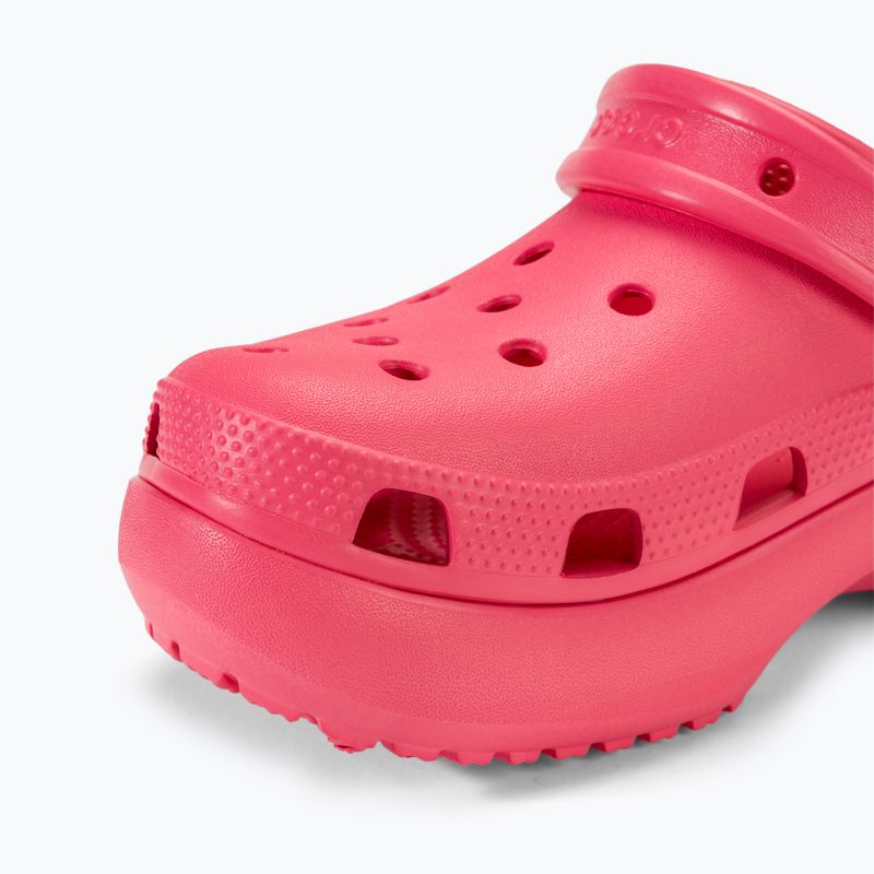 Crocs Classic Platform Clog Damen Flip-Flops hyper rosa 8