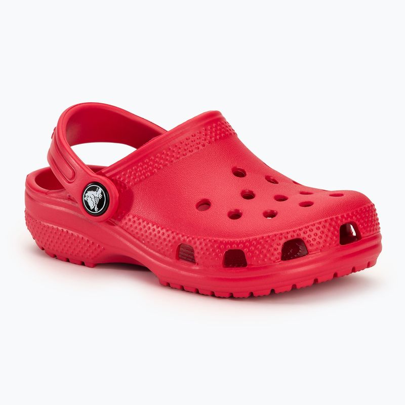 Crocs Classic Clog T varsity rot Kinder Pantoletten 2