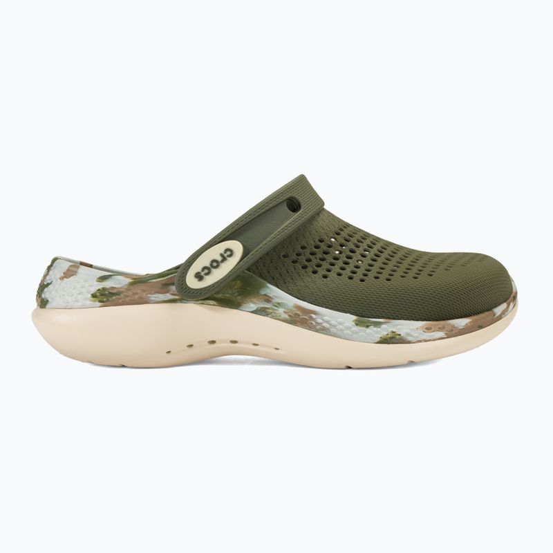 Crocs LiteRide 360 Marbled Clog armeegrün/multi flip-flops 3