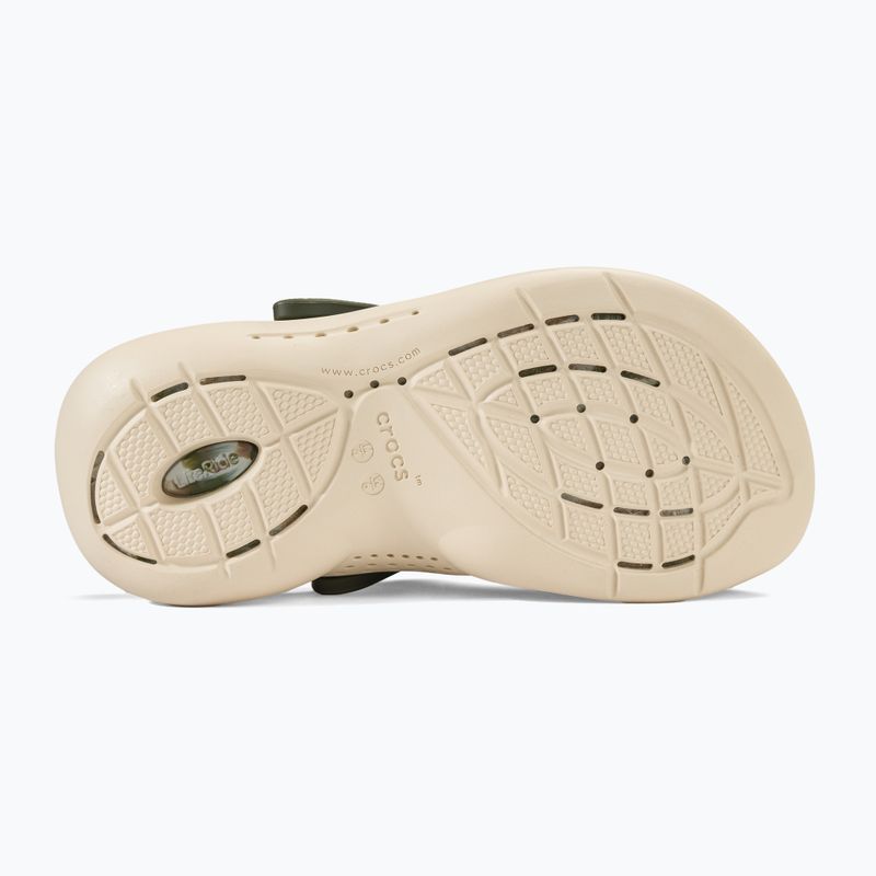 Crocs LiteRide 360 Marbled Clog armeegrün/multi flip-flops 5