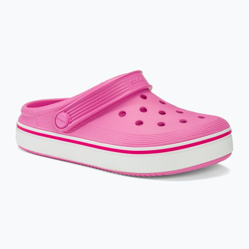 Crocs Crocband Clean Off Court Clog taffy rosa Kinder-Flip-Flops