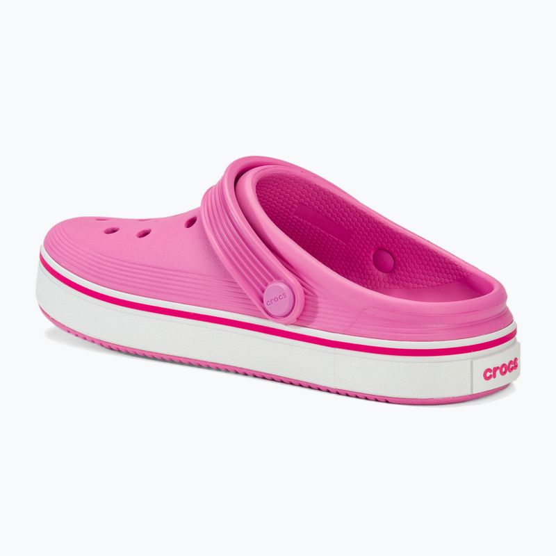 Crocs Crocband Clean Off Court Clog taffy rosa Kinder-Flip-Flops 4