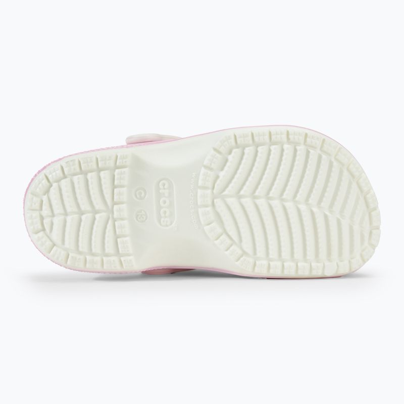 Slides Schlappen  Kinder Crocs Classic Glow in the Dark flamingo