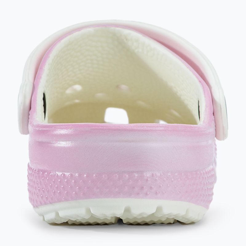 Slides Schlappen  Kinder Crocs Classic Glow in the Dark flamingo