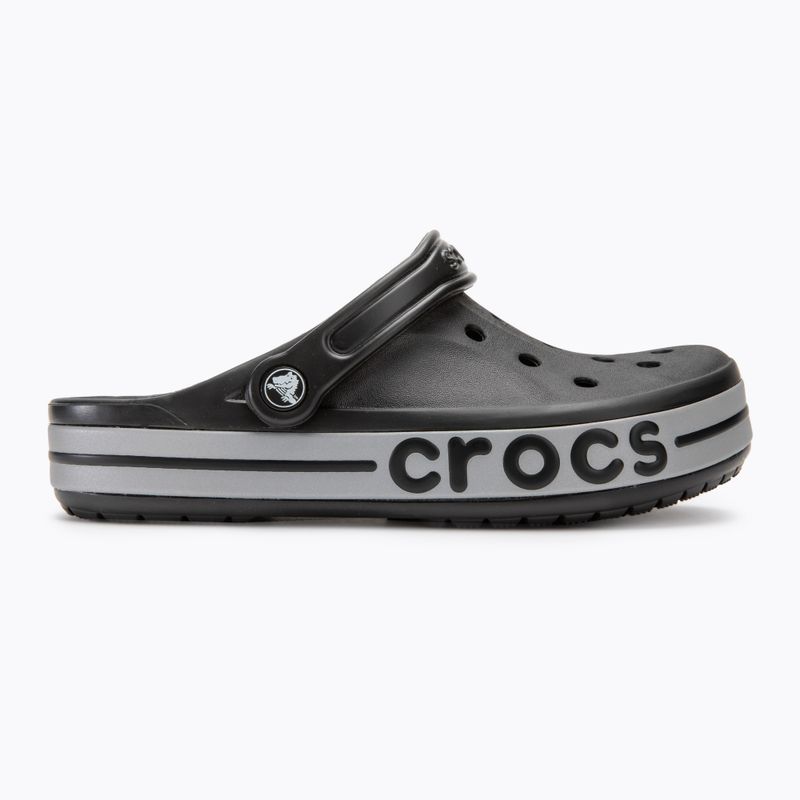 Crocs Bayaband Reflektierende Band Clogs schwarz 3