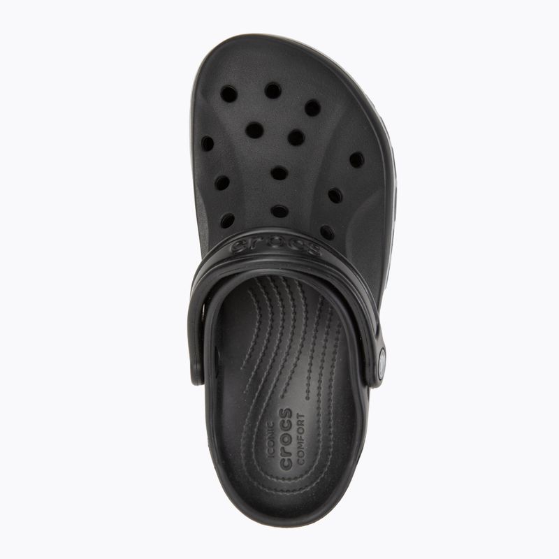 Crocs Bayaband Reflektierende Band Clogs schwarz 6