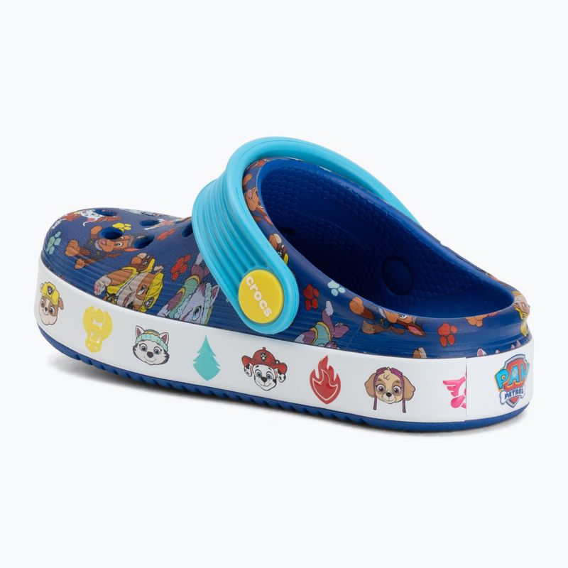 Kinder-Flip-Flops Crocs Paw Patrol Off Court Clog blue 4