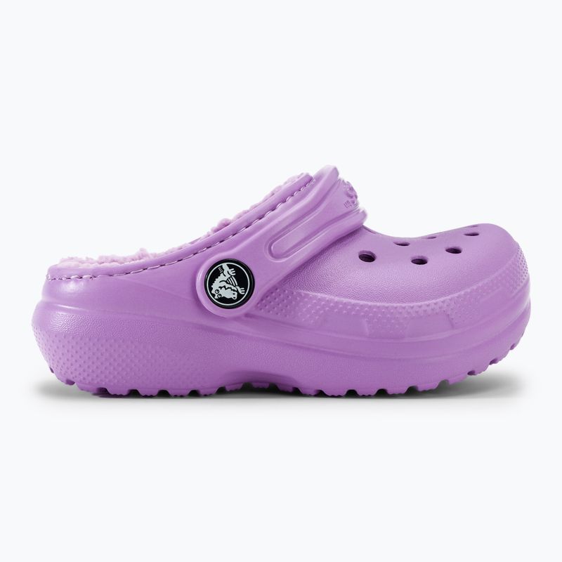 Slides Schlappen  Kinder Crocs Classic Lined orchid 3