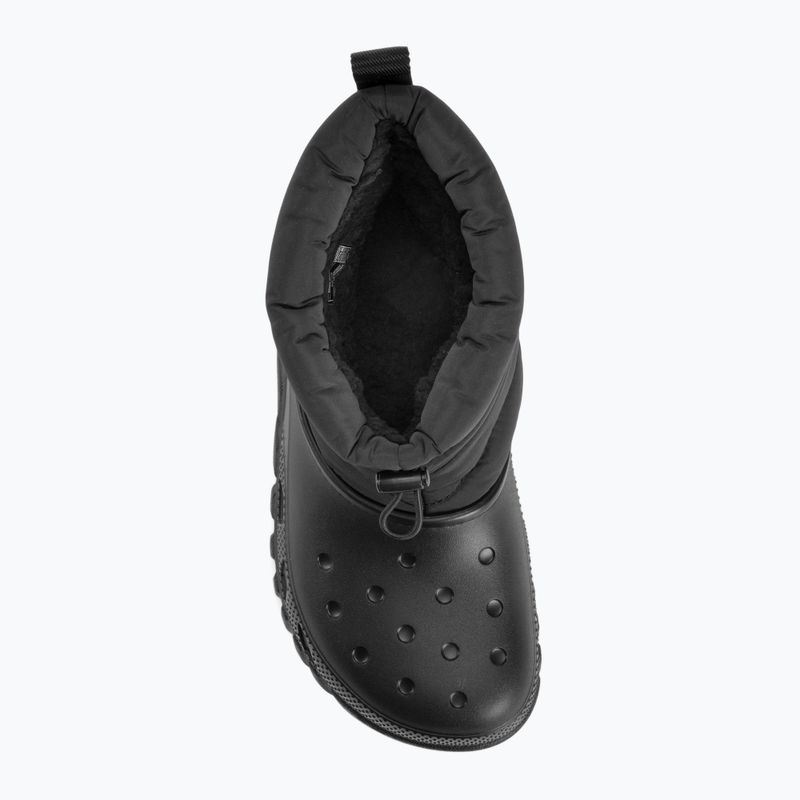 Crocs Duet Max Boot Schneestiefel schwarz 5