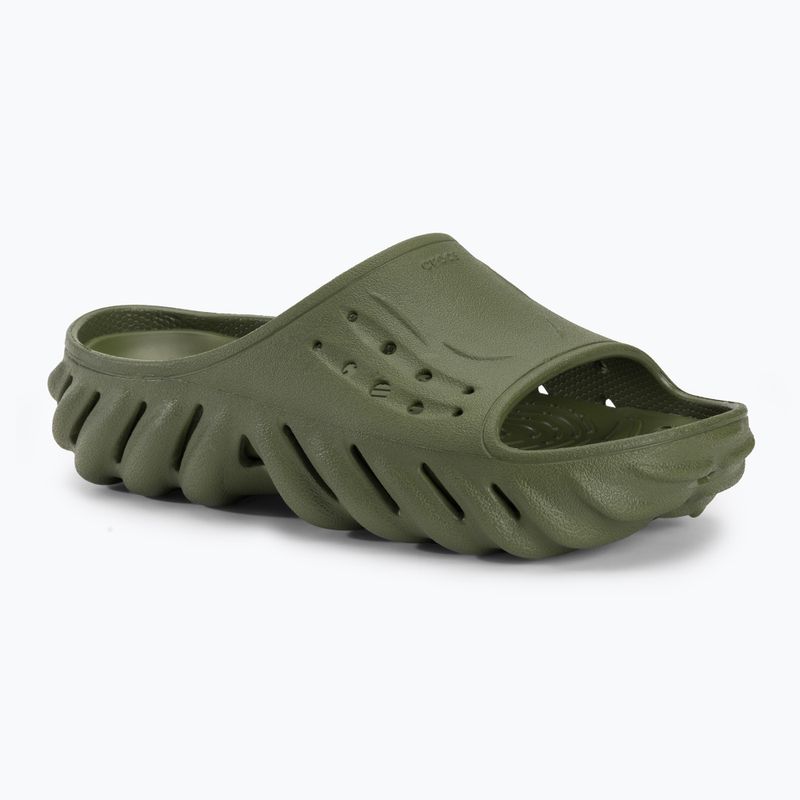 Crocs Echo Slide Armee grün Flip-Flops