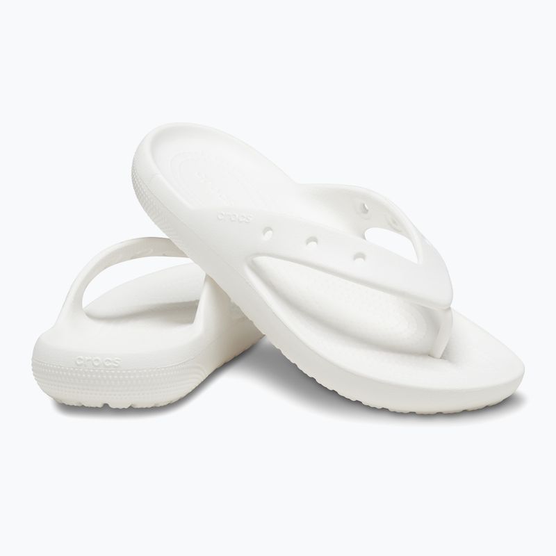 Crocs Classic Flip V2 Pantoletten weiß