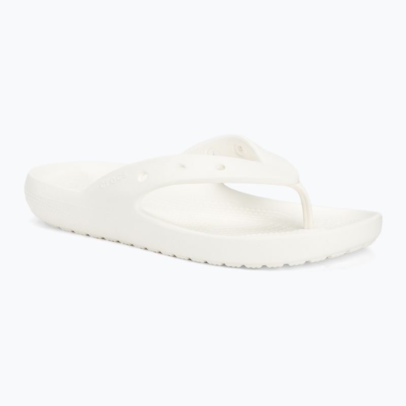 Crocs Classic Flip V2 Pantoletten weiß