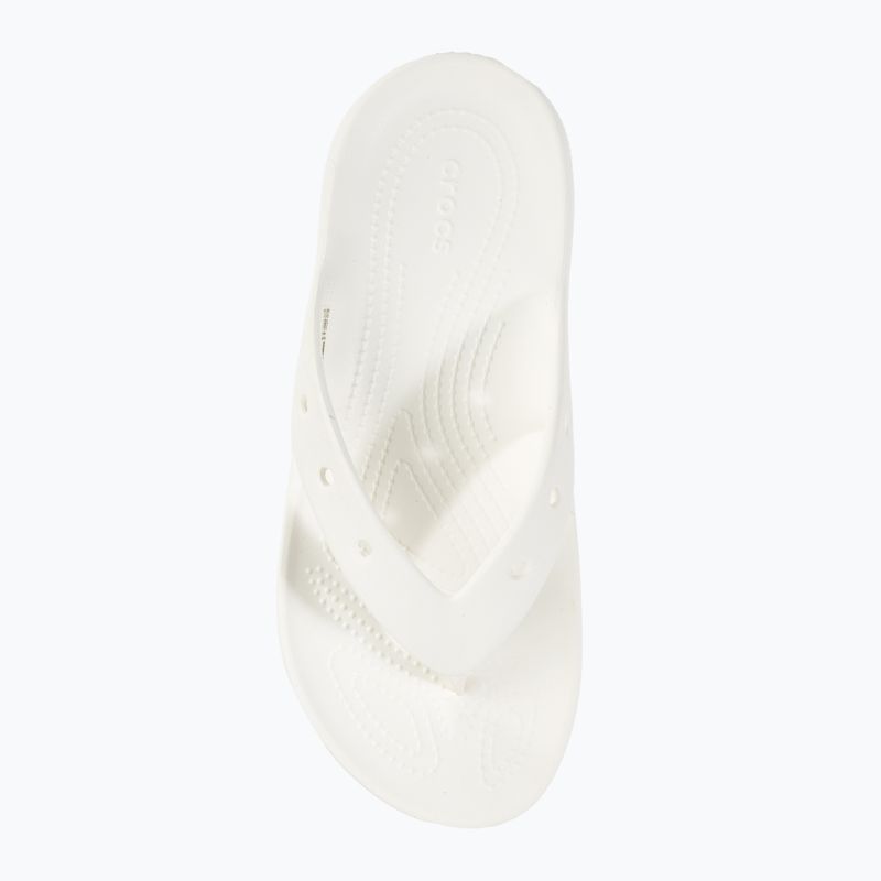 Crocs Classic Flip V2 Pantoletten weiß