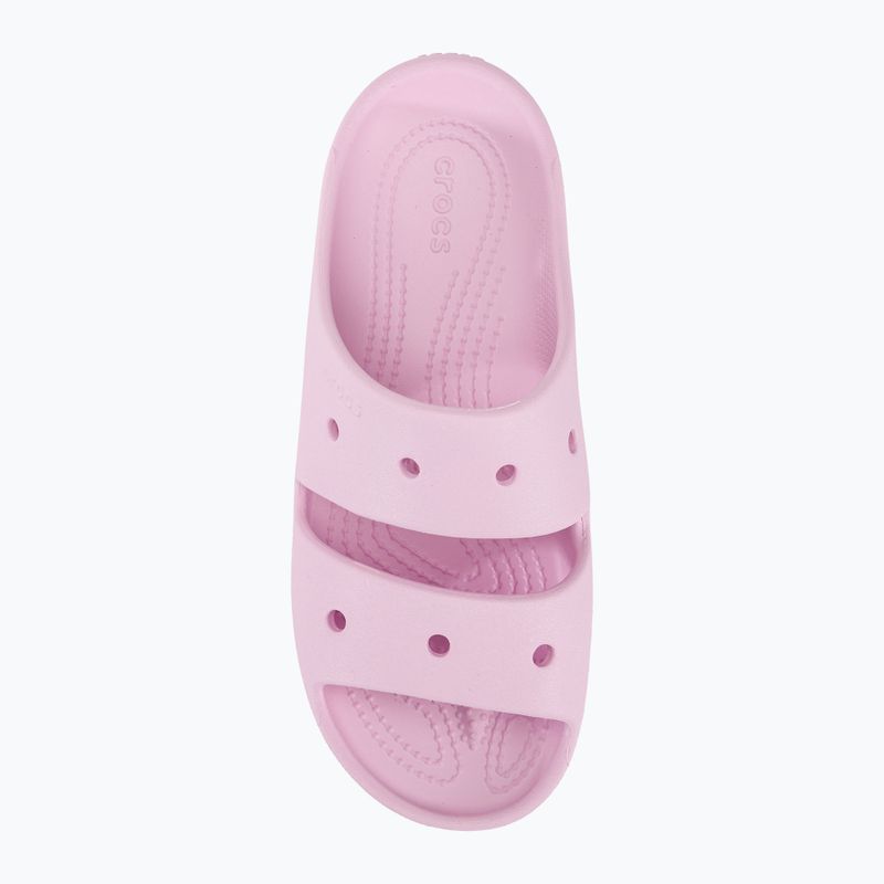 Damen Crocs Classic Sandal V2 Ballerina rosa Pantoletten 6