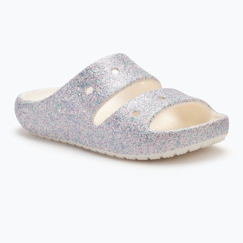 Crocs Classic Glitter V2 Kinder Flip-Flops mystisch glitzernd