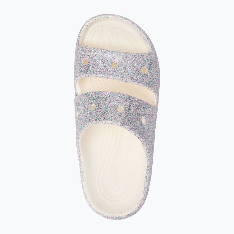 Crocs Classic Glitter V2 Kinder Flip-Flops mystisch glitzernd 5