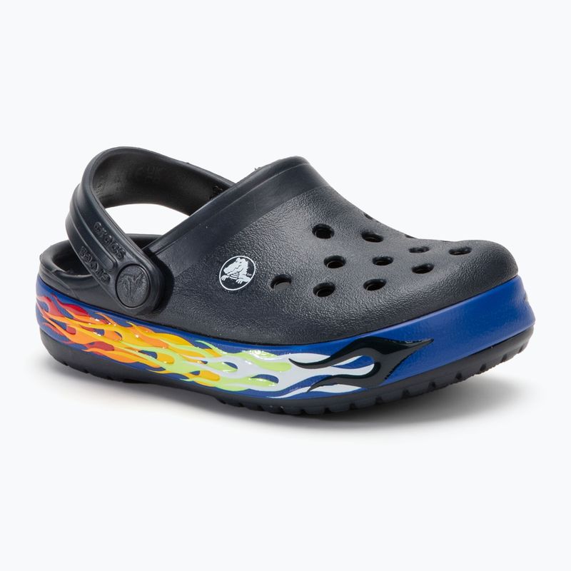 Crocs Crocband Lights Clog Kleinkind Flip-Flops deep navy 2