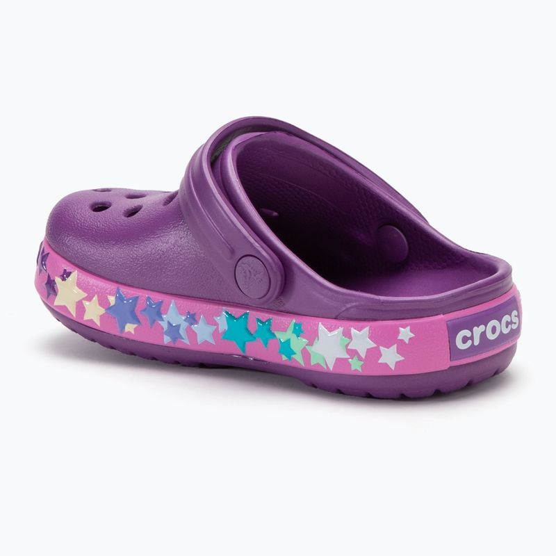 Crocs Crocband Lights Clog Kleinkind amethyst flip-flops 4