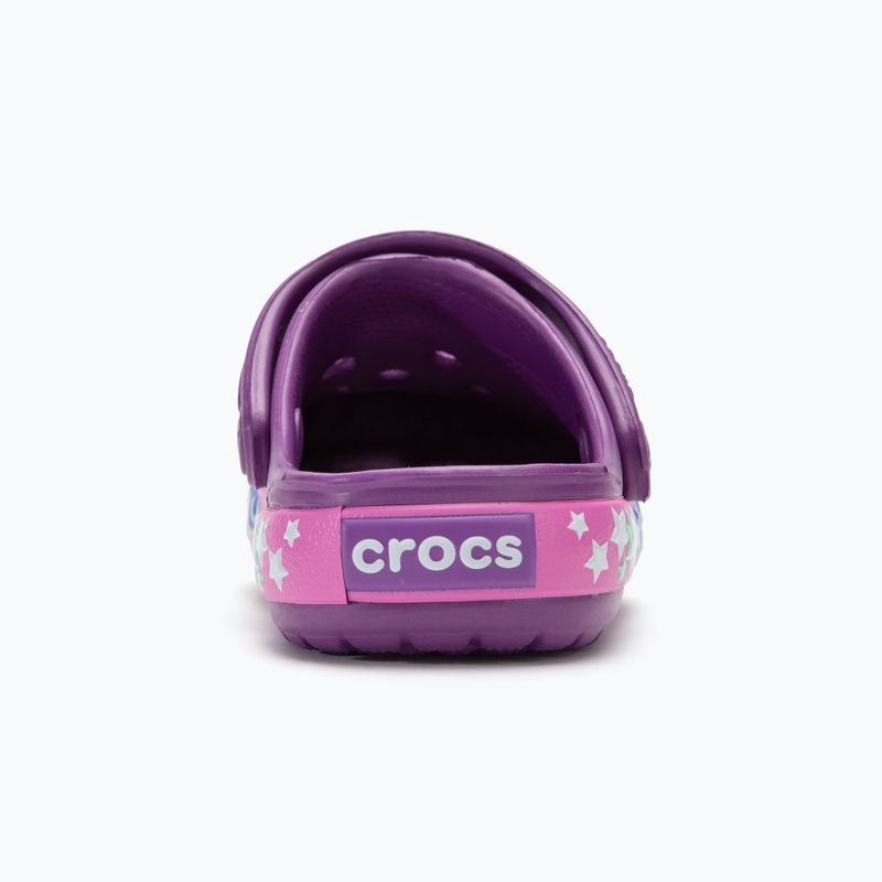 Crocs Crocband Lights Clog Kleinkind amethyst flip-flops 7