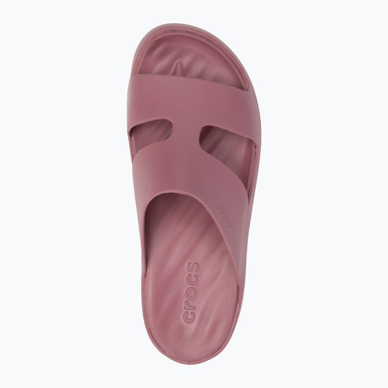 Crocs Gateway Platform H-Strap Damen-Flip-Flops cassis 5