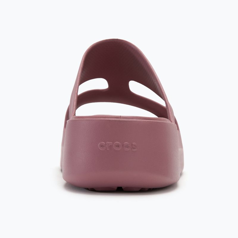 Crocs Gateway Platform H-Strap Damen-Flip-Flops cassis 6