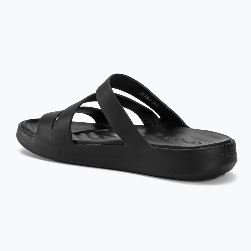 Crocs Getaway Riemchen Pantoletten für Frauen schwarz 3
