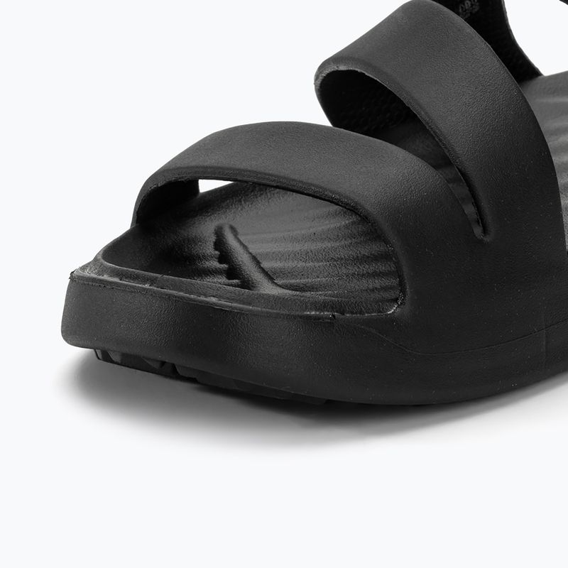 Crocs Getaway Riemchen Pantoletten für Frauen schwarz 7