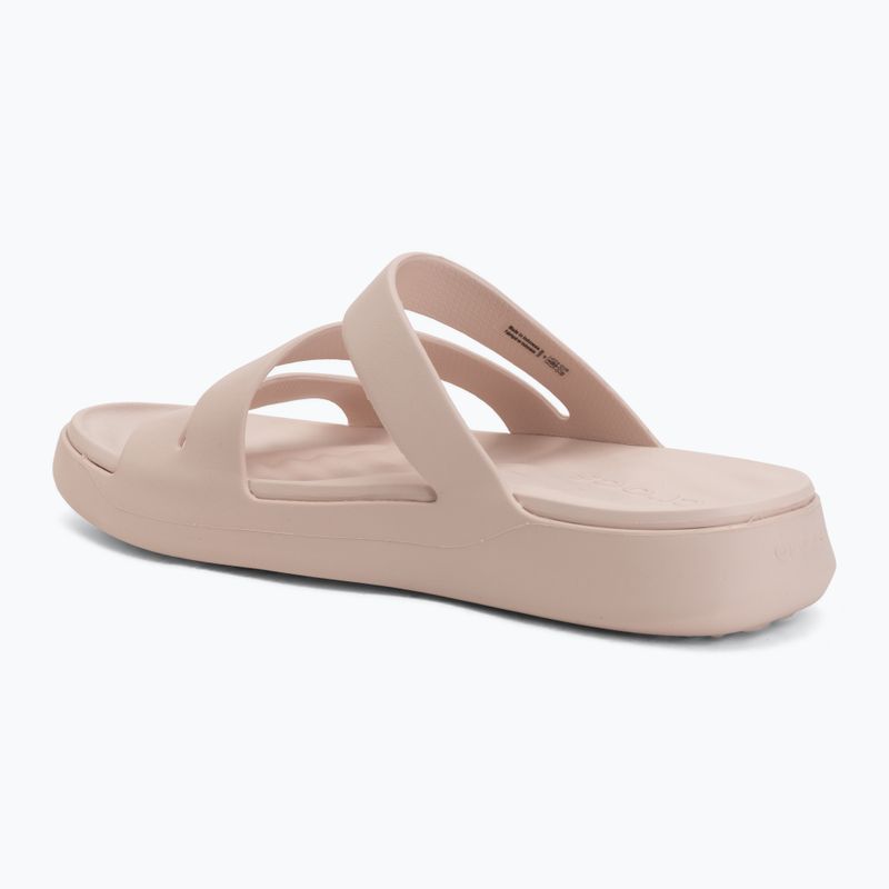Damen-Pantoletten Crocs Getaway Strappy quartz 3