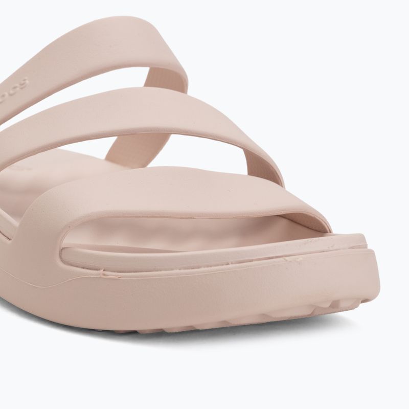 Damen-Pantoletten Crocs Getaway Strappy quartz 7