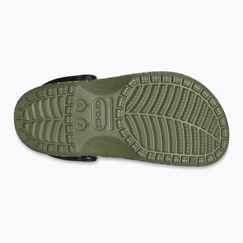Crocs Baya Saisonale Gedruckte Clogs Tiger Camo Flip-Flops 13