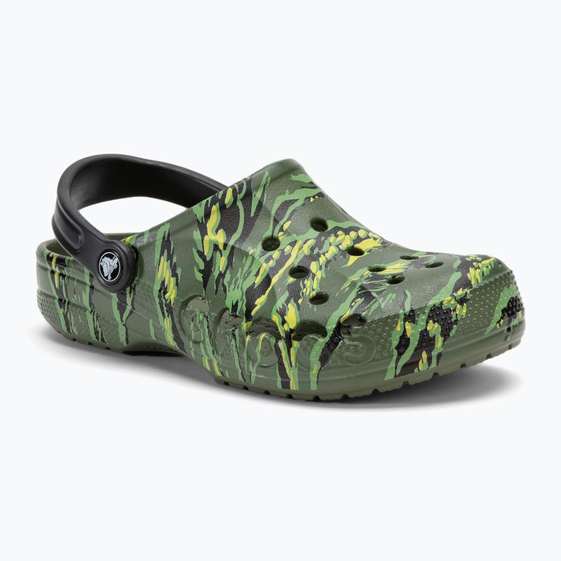 Crocs Baya Saisonale Gedruckte Clogs Tiger Camo Flip-Flops 2