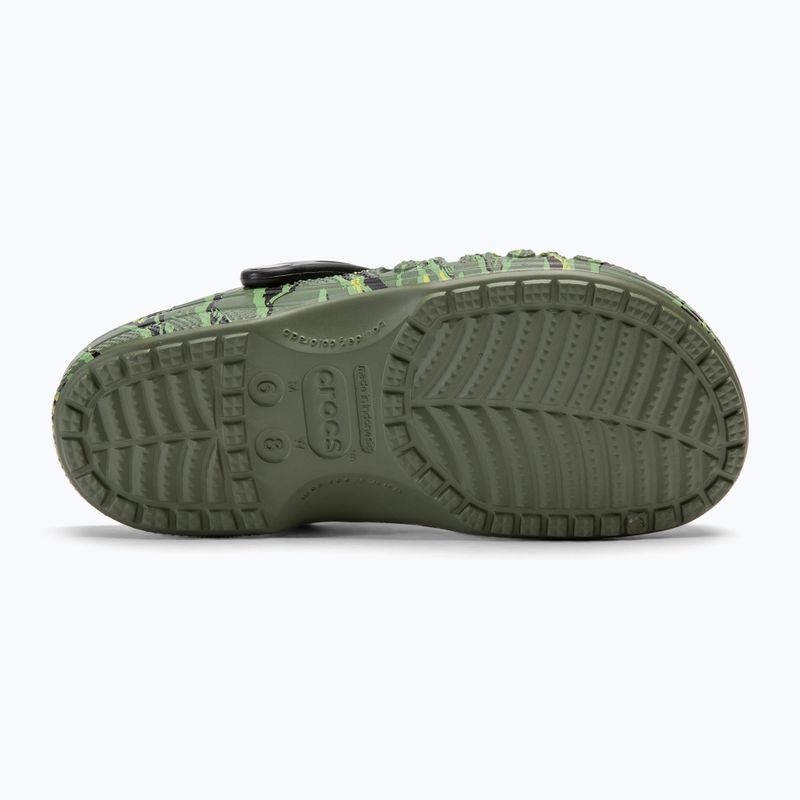 Crocs Baya Saisonale Gedruckte Clogs Tiger Camo Flip-Flops 5