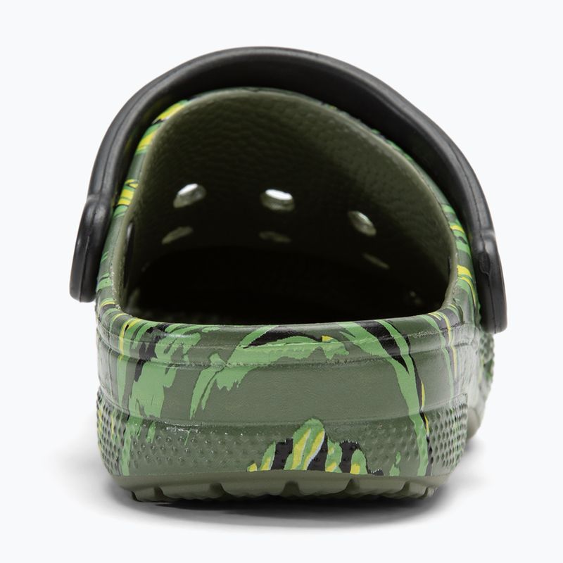Crocs Baya Saisonale Gedruckte Clogs Tiger Camo Flip-Flops 7