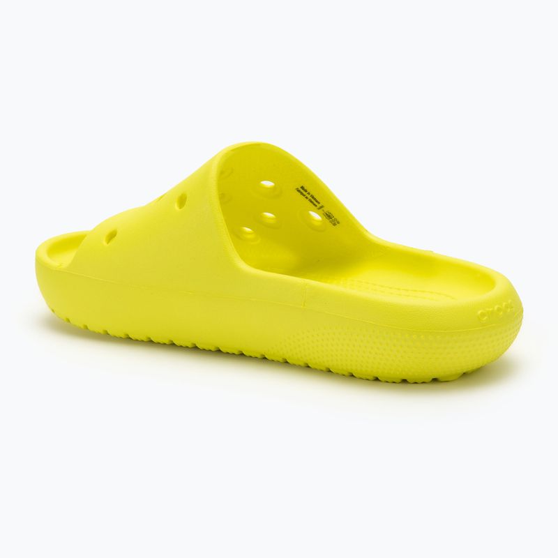 Crocs Classic Slide V2 Kinder Flip Flops Säure 3