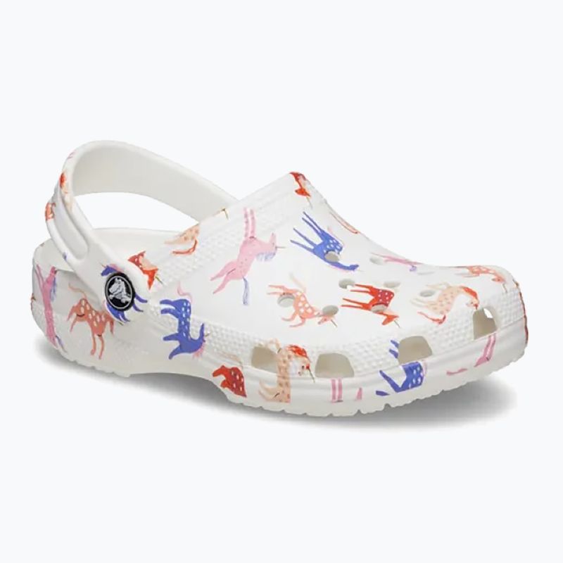 Crocs Classic Character Print Clog Kleinkind Einhorn Flip-Flops 9