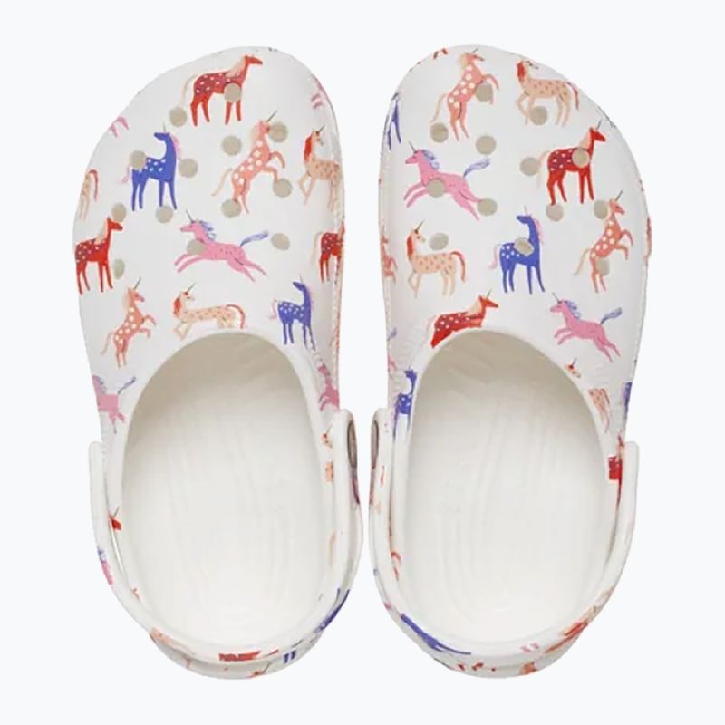 Crocs Classic Character Print Clog Kleinkind Einhorn Flip-Flops 12