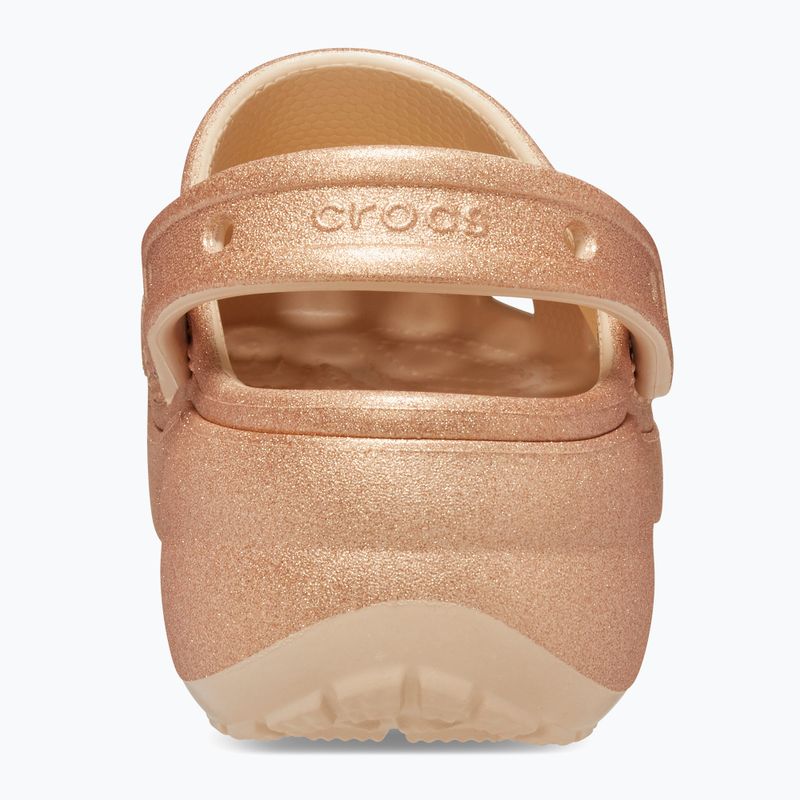 Crocs Classic Platform Glitter shitake Damen Flip-Flops 11