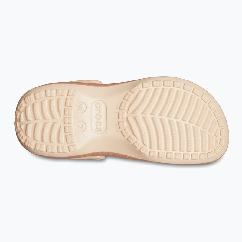 Crocs Classic Platform Glitter shitake Damen Flip-Flops 13