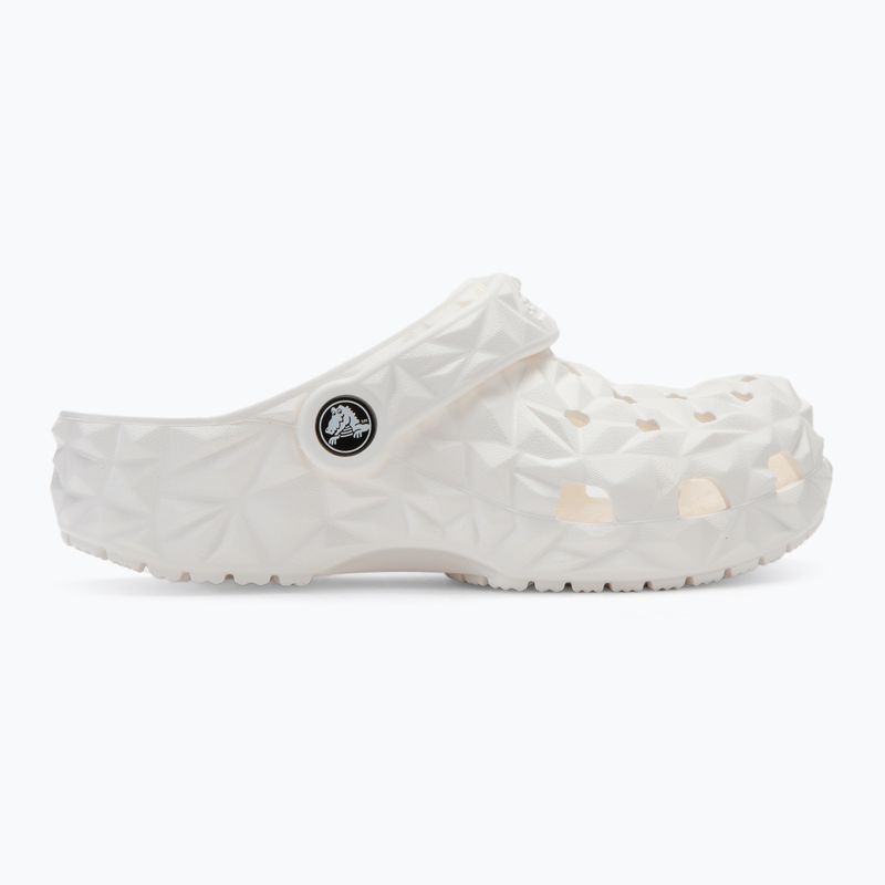 Crocs Classic Geometric Clog Kinder Flip-Flops weiß 3