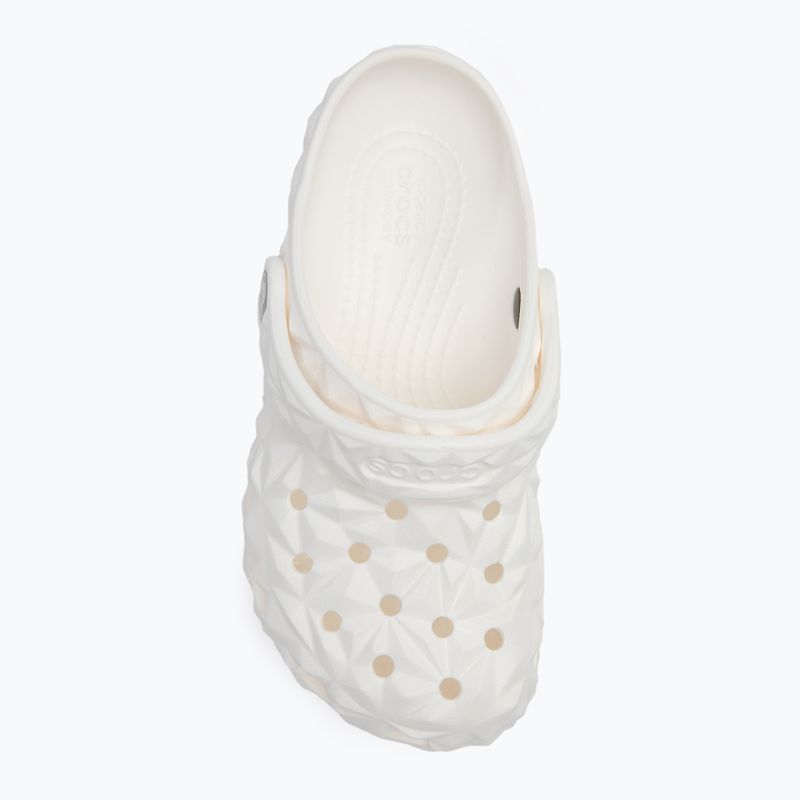 Crocs Classic Geometric Clog Kinder Flip-Flops weiß 6