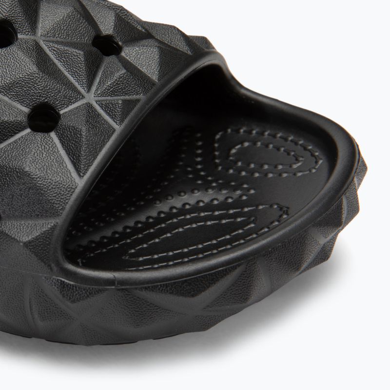 Crocs Classic Geometric Slide V2 Flip Flops schwarz 7
