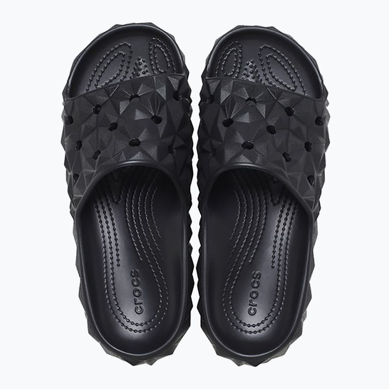 Crocs Classic Geometric Slide V2 Flip Flops schwarz 12