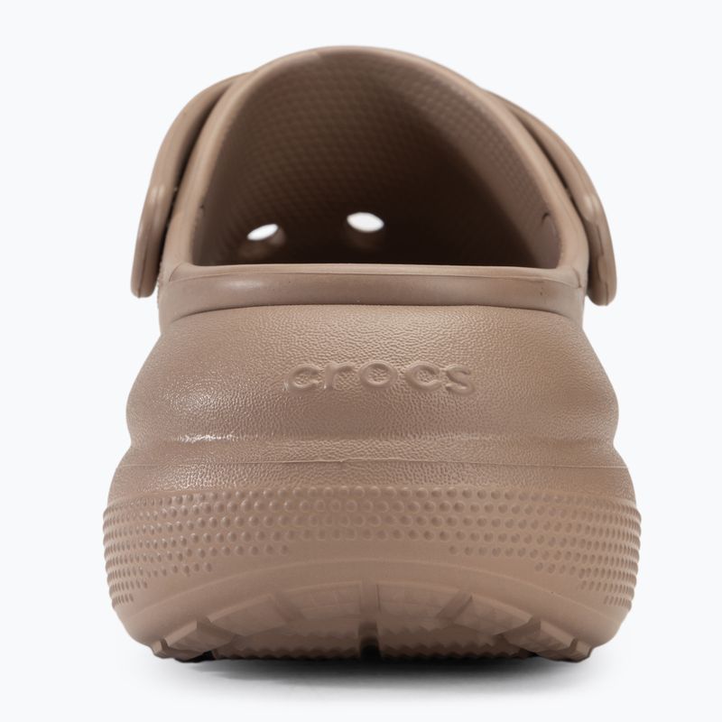 Crocs Classic Crush Clog Flip-Flops latte 7