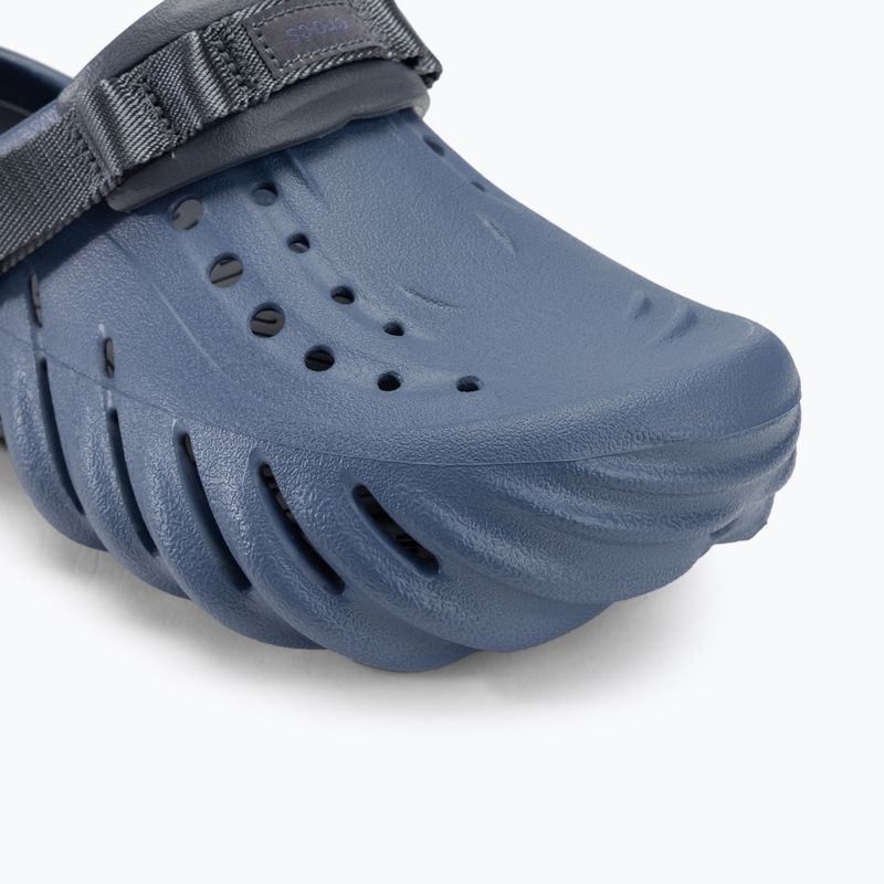 Crocs Echo Clog Flip-Flops bijou blau 8