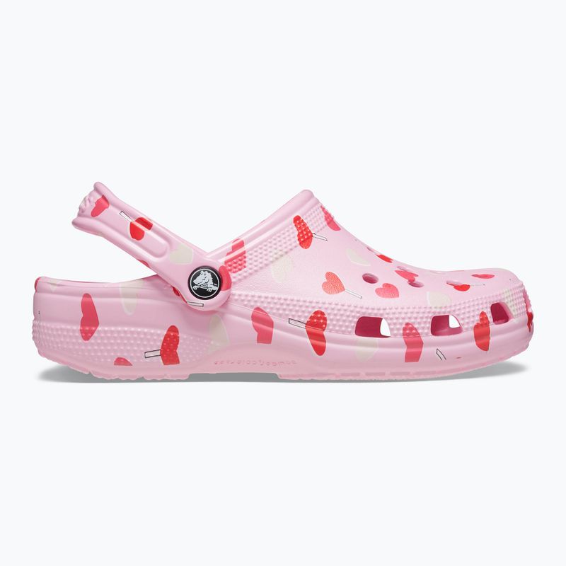 Badelatschen Crocs Classic Valentines Day Clog flamingo 2